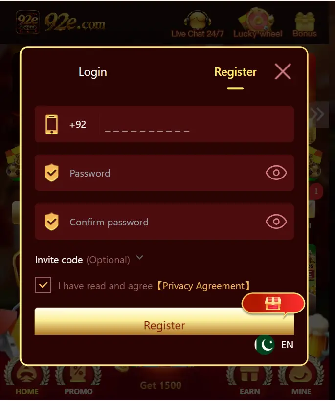 92E Register